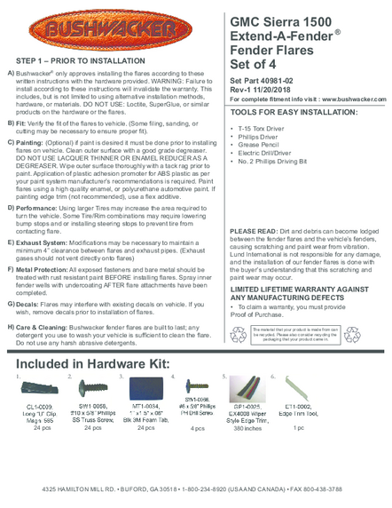 Installation Manual